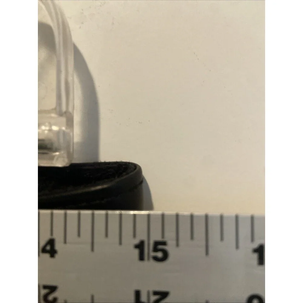 NWT The Gap 10/30r Straight Black Pleather Pants PU Stretch vegan leather - Picture 10 of 10